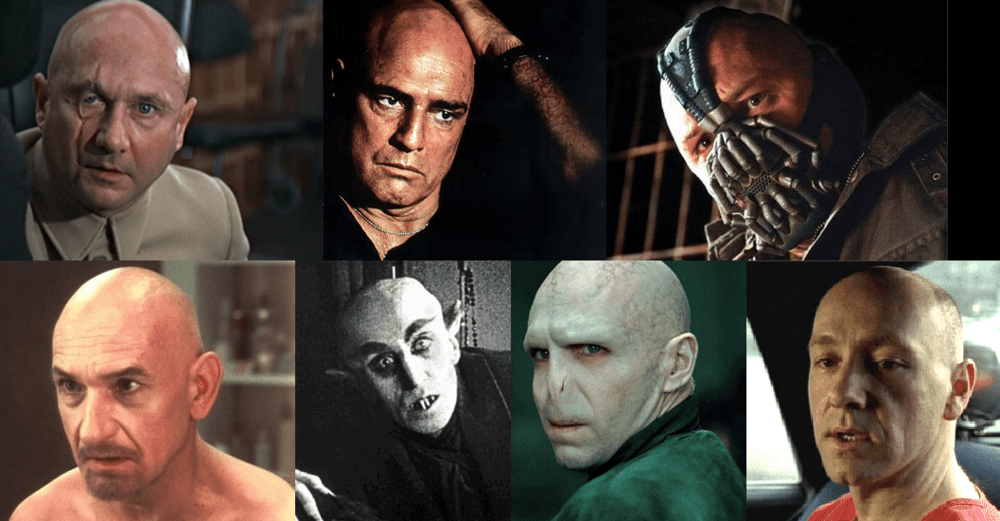 Bald Movie Villians 3