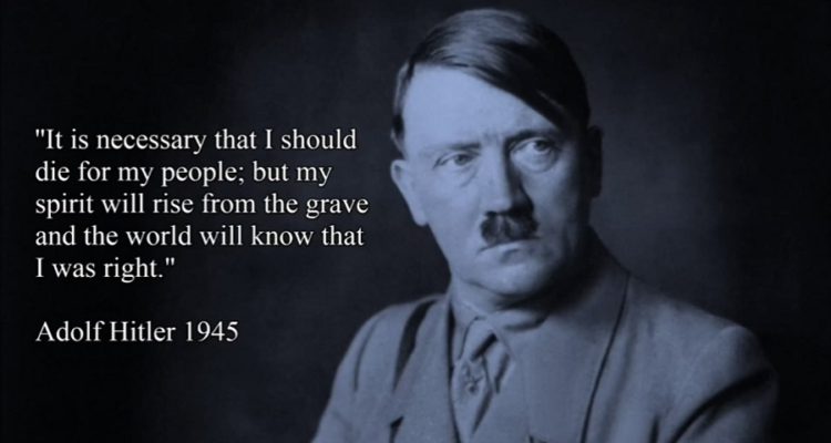 Hitler was right
