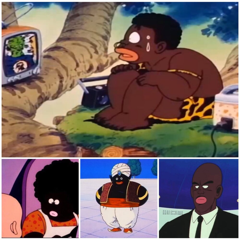 Black people dragon ball
