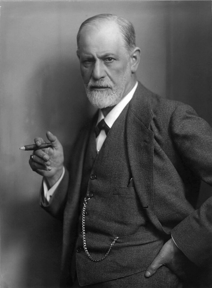 Sigmund Freud by Max Halberstadt cropped