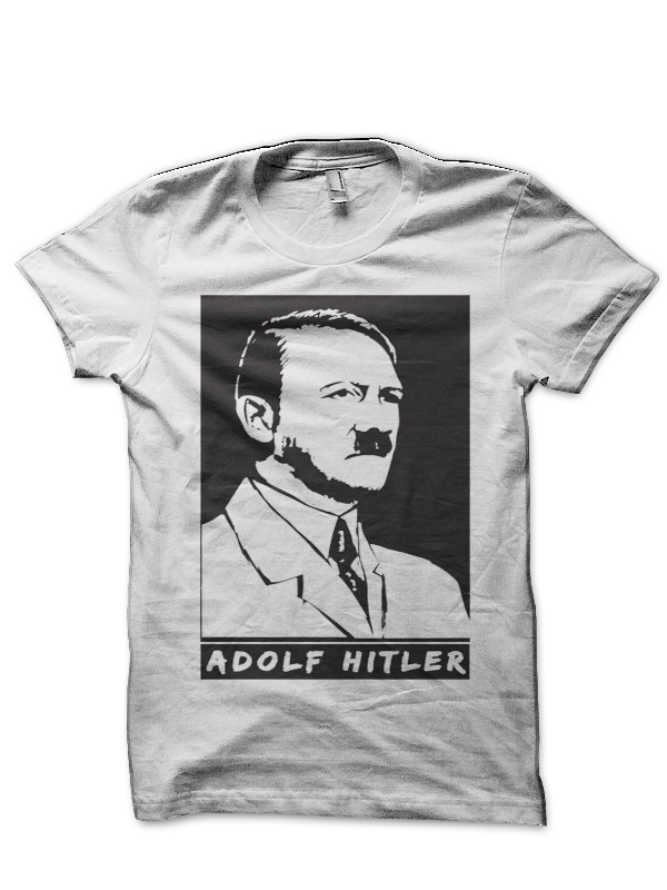 Adolf white tee