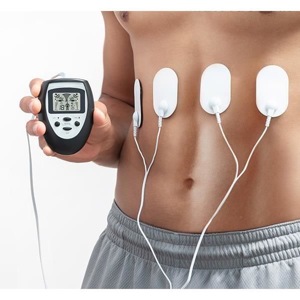 Electro stimulateur musculaire pour abdos pectorau
