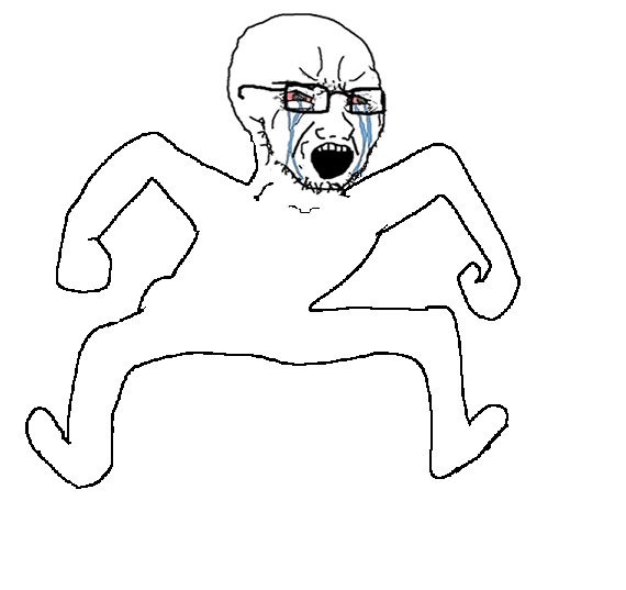 Wojak soy mad