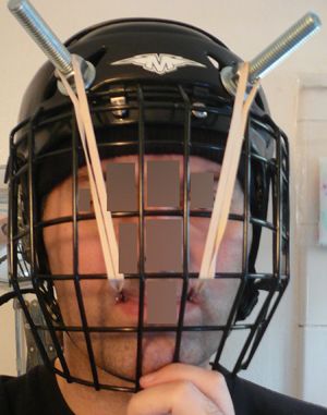 Tmj treatment helmet