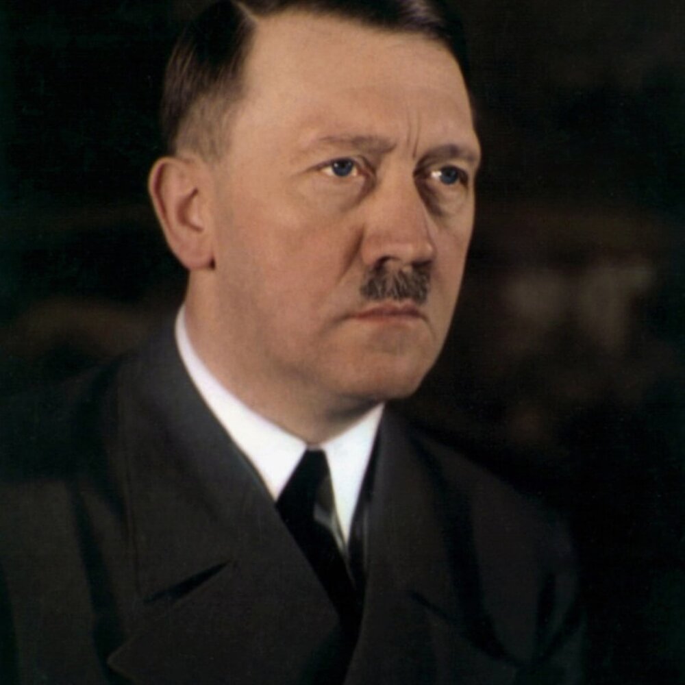 A rare color photo of adolf hitler which shows his true eye color date unknown 2