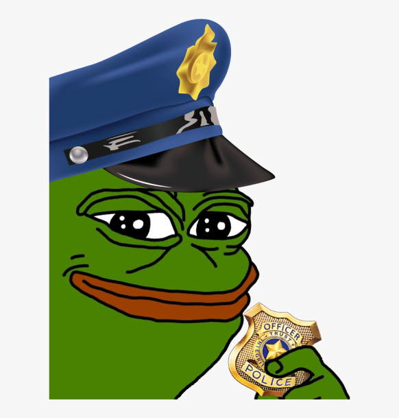 468 4689699 420kib 648x820 police pepe meme hd png download