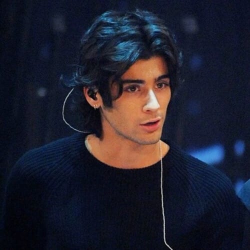 Long Hairstyle with Middle Part