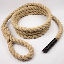 Climbing rope 3cm with mounting loop | Buy online - Obstacleshop