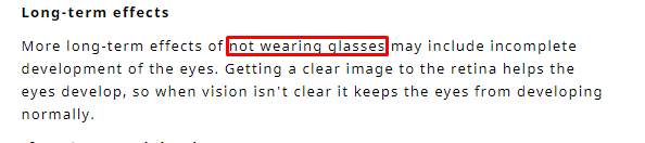 Glasses
