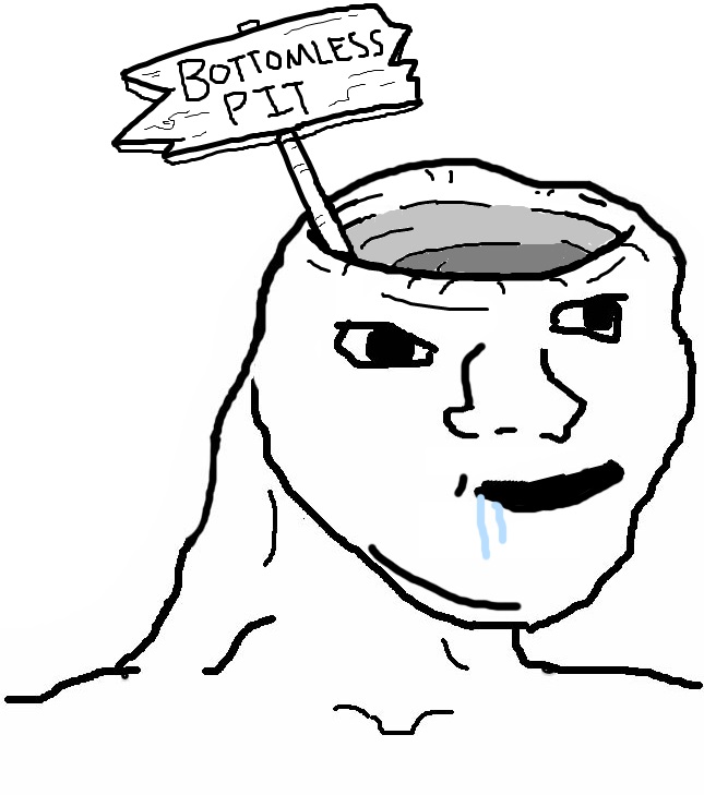 Brainless wojak