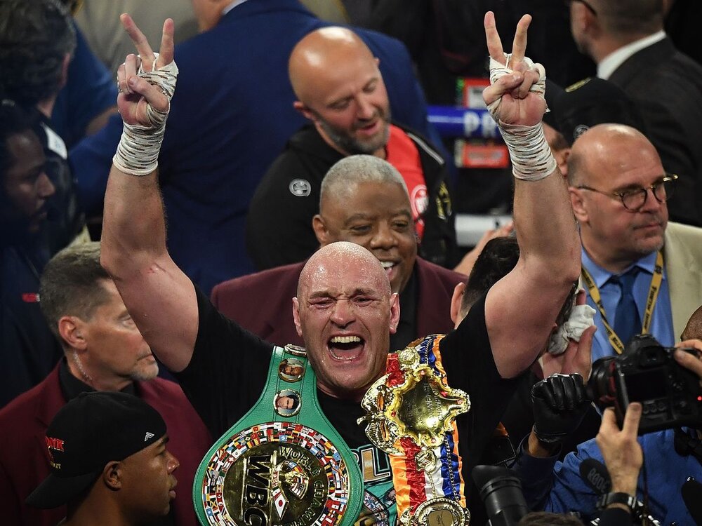 0 BOX HEAVY WORLD USA GBR WILDER FURY