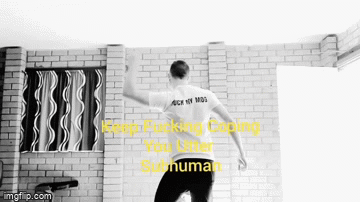 Keep coping you utter subhuman