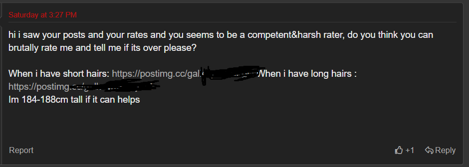Rate request