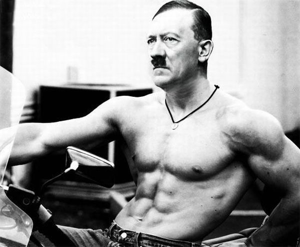 Muscular hitler