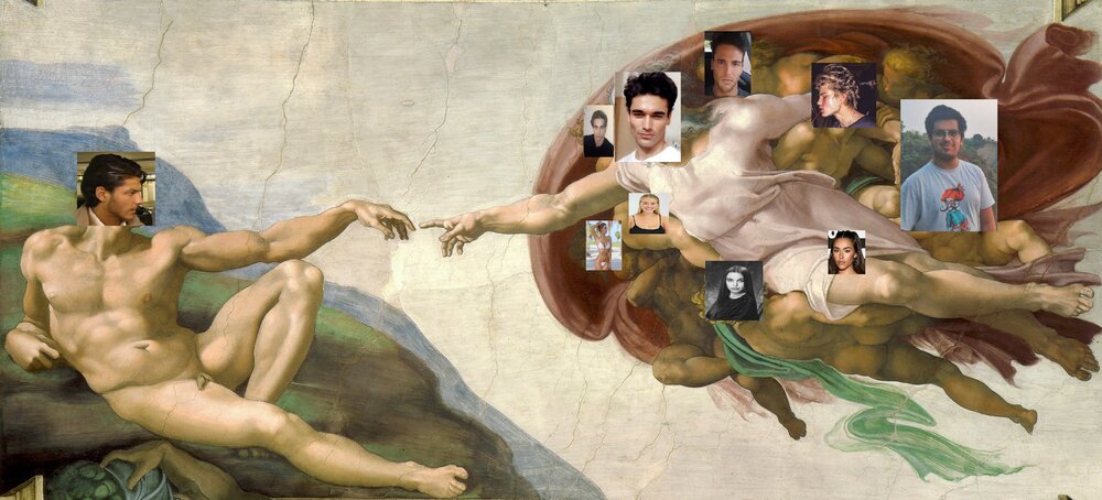 Me and the god of aesthetics