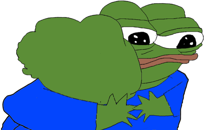 NicePng sad pepe png 1486857