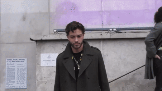 Francisco Lachowski  Paris 20 january 2019 Fashion Week show Jacquemus  janvier