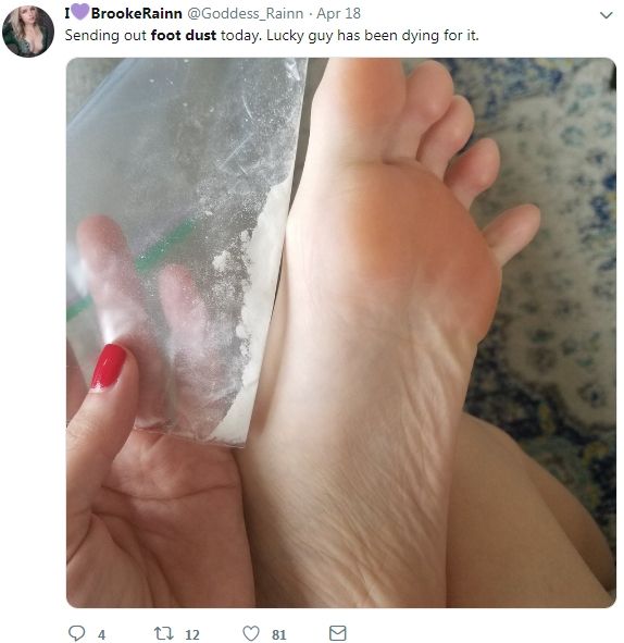 Foot dust