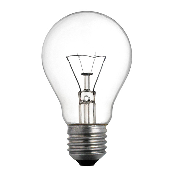 Guide glass lightbulb