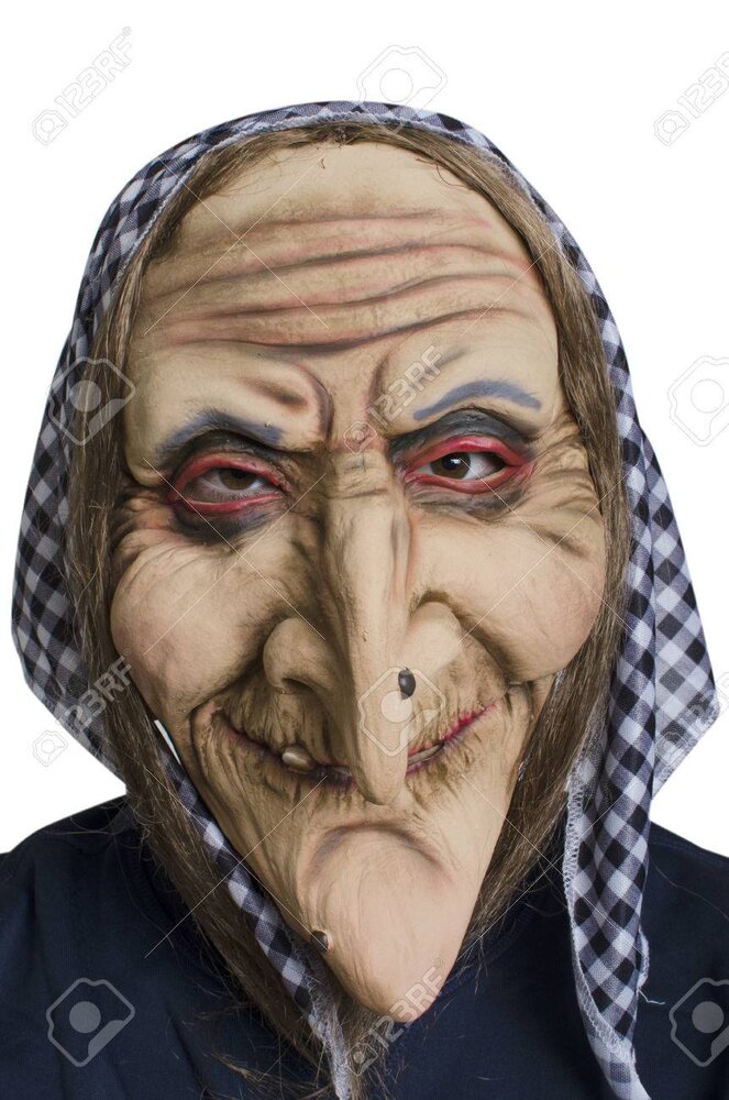 45887564 ugly witch disguise