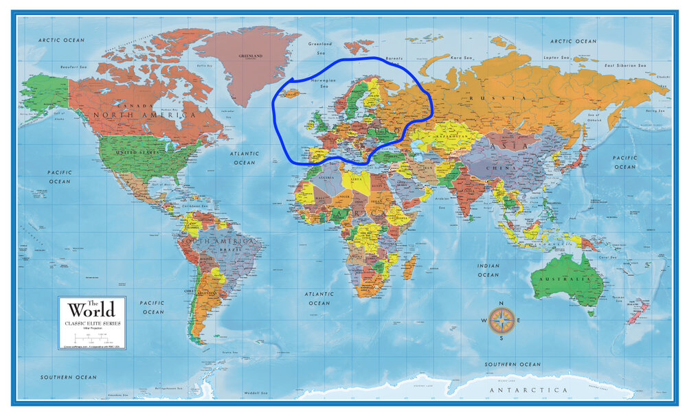 Swiftmaps World Classic Premier
