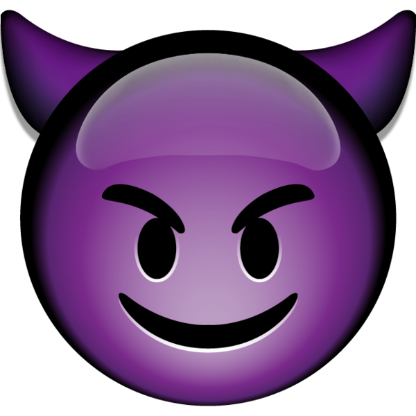 Smiling Devil Emoji grande
