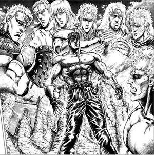 Hokuto no Ken manga cast