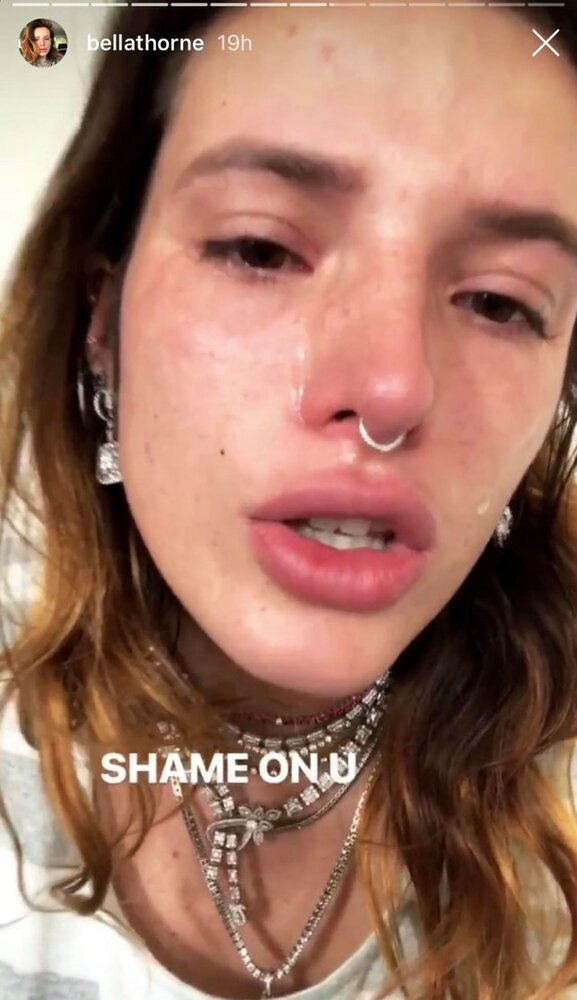 Bella Thorne Instagram Story 1