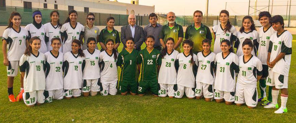 Pakistan women football team