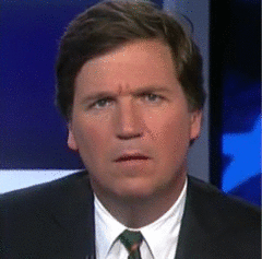 Tucker Carlson Dazed Surprised