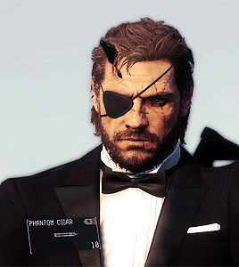 Venom Snake with a suit