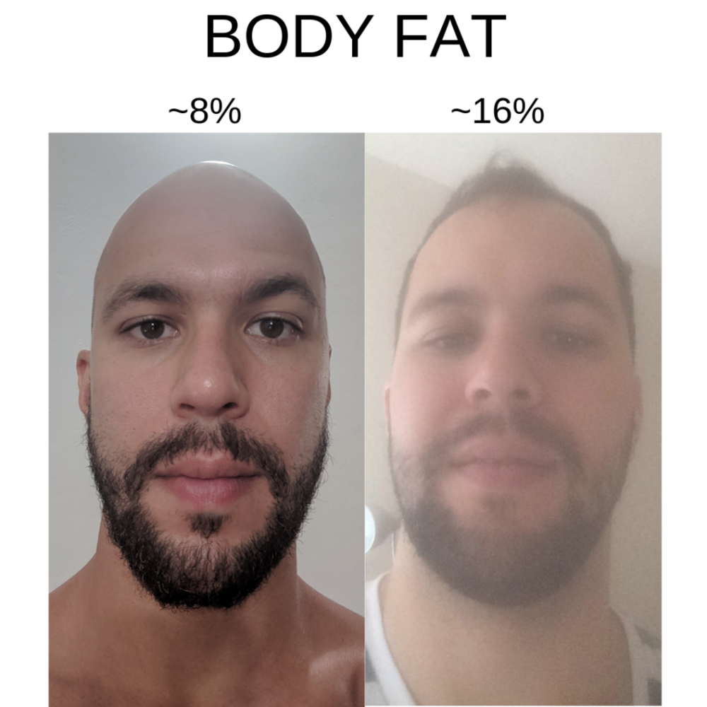 Bodyfat before  after