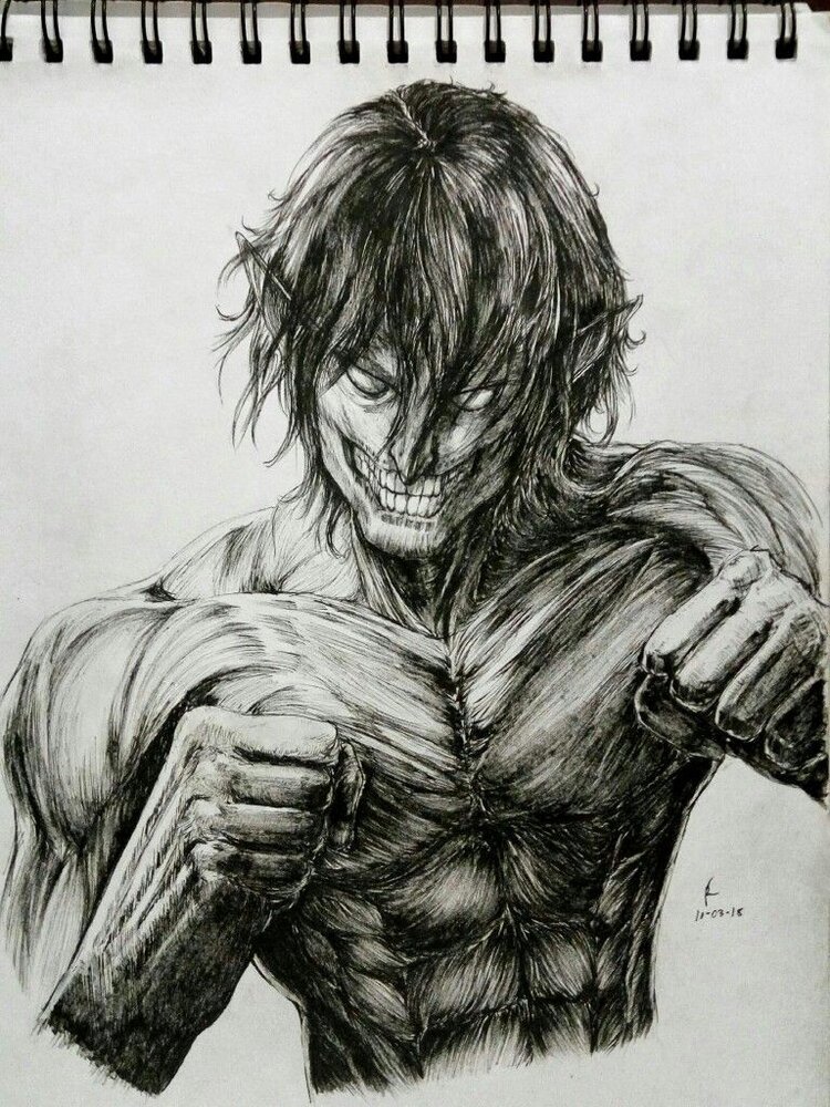 Hair drawing