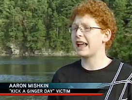 Kick a ginger day victim