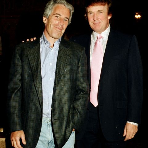 Portrait of american financier jeffrey epstein and real news photo 1591387035
