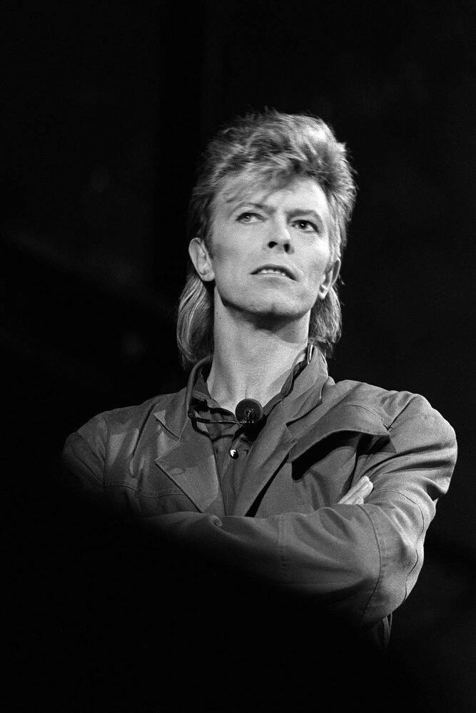 David bowie lors d un concert a la courneuve