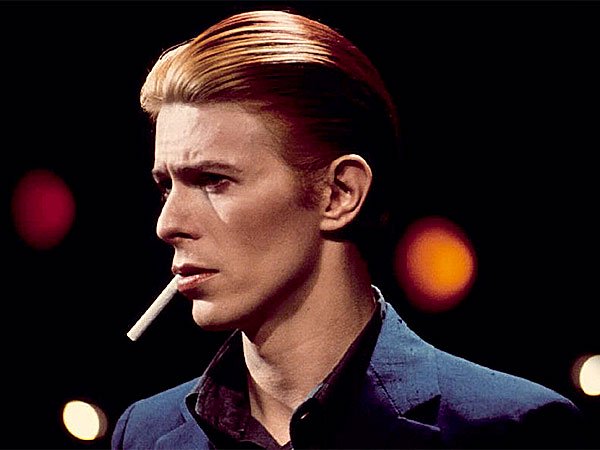 David Bowie 1975 profile ciggy