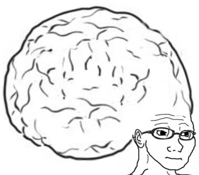 Big brain wojak