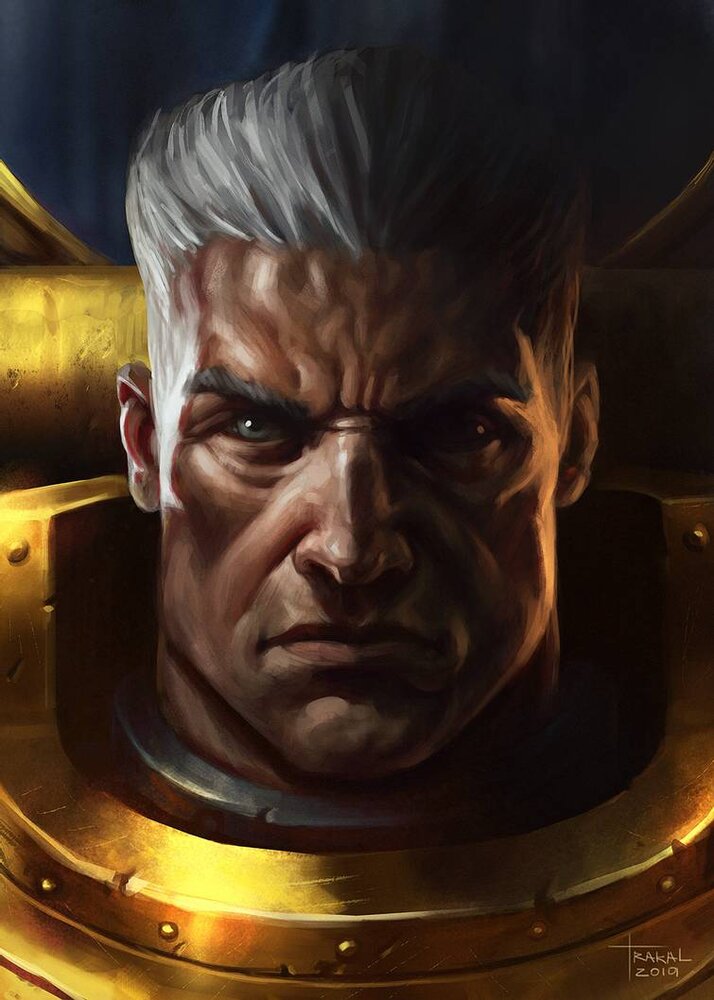 Rogal dorn sketch by salvadortrakal ddefjx7 pre