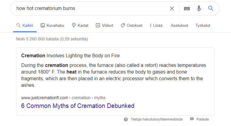 Cremation