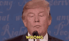 Wrong