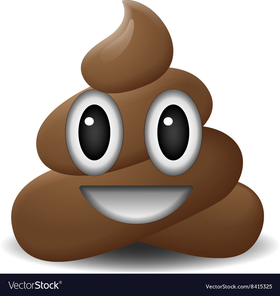 Shit icon smiling face symbol emoji vector 8415325