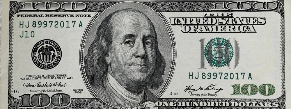 Der 100 dollar schein ist die Der 100 dollar schein ist die