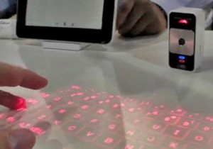 Laser keyboard
