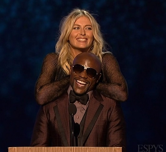 Floyd mayweather maria sharapova espy