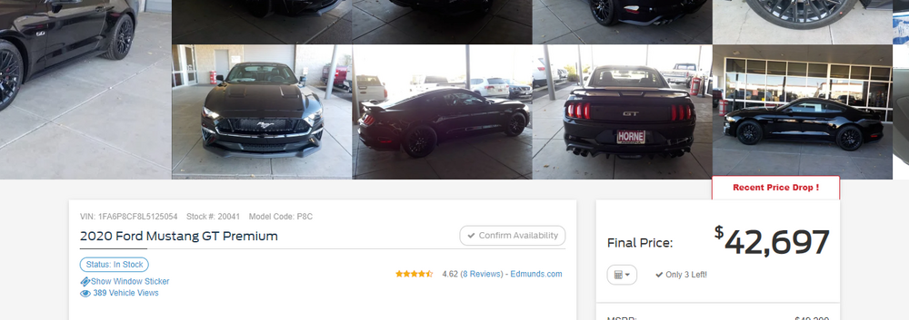 FORD MUSTANG