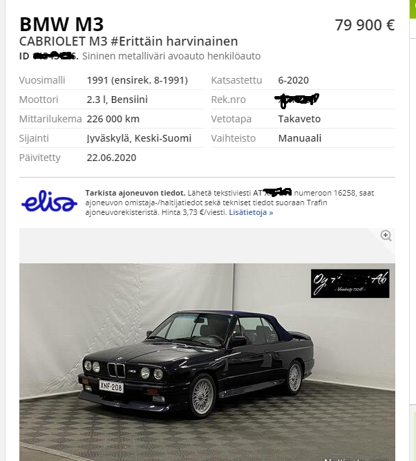 Bmw raiska