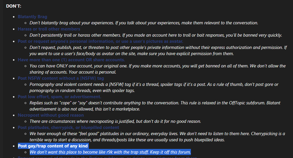 Rules