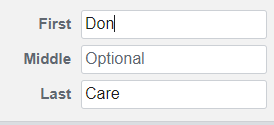Don care
