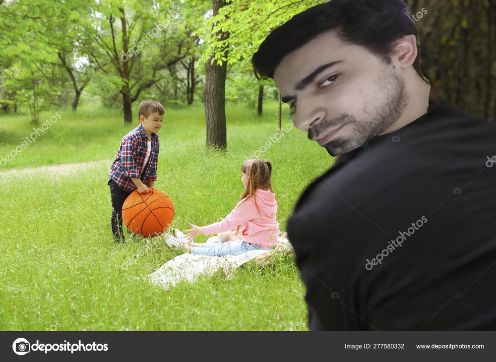 Depositphotos 277580332 stock photo suspiaacious adult man spying on